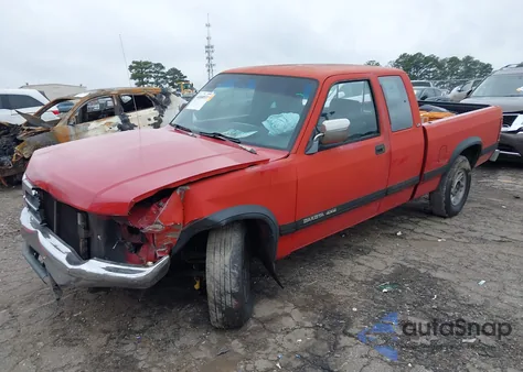 1992 Dodge Dakota z USA, uszkodzony, nr VIN 1B7GG23XXNS680516